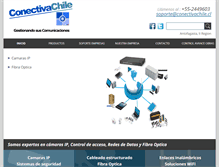 Tablet Screenshot of conectivachile.cl